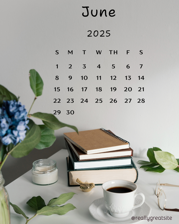White and Beige Simple June 2025 Calendar Instagram Post.png